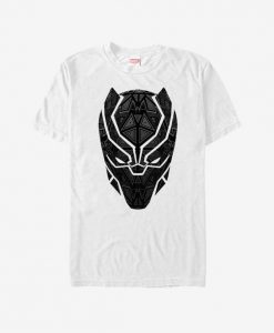 Marvel Black Panther Ornate Mask T-Shirt KH01