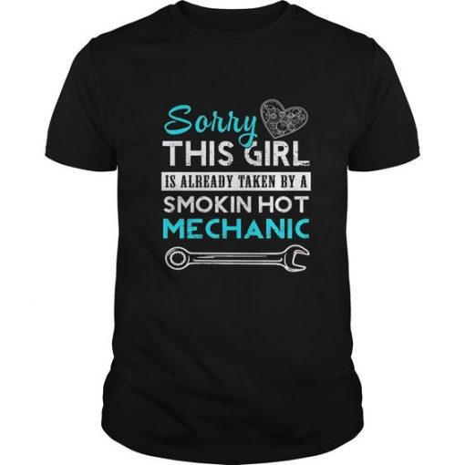 Mechanic Girlfriend T Shirt DV01