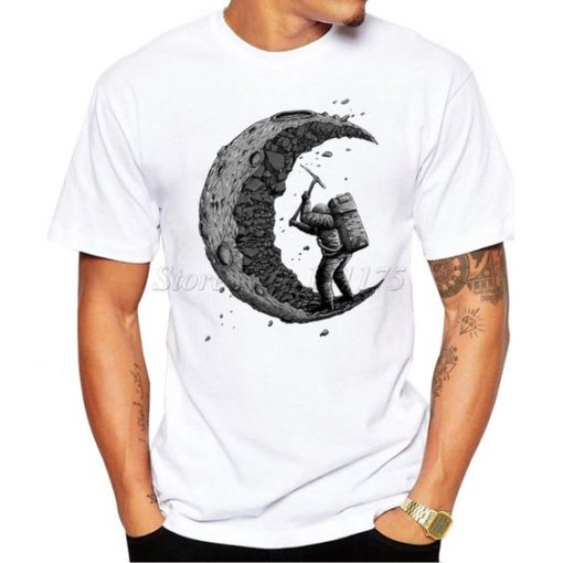 Moon Mining T-Shirt FD01Moon Mining T-Shirt FD01