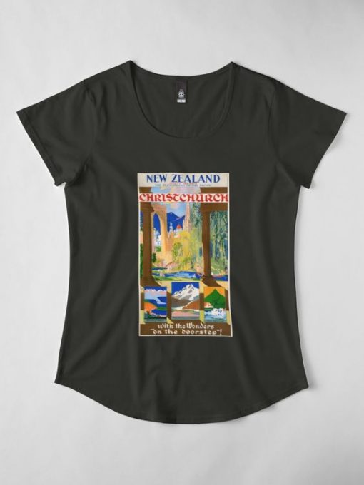 New Zealand Christchurch T-Shirt AD01