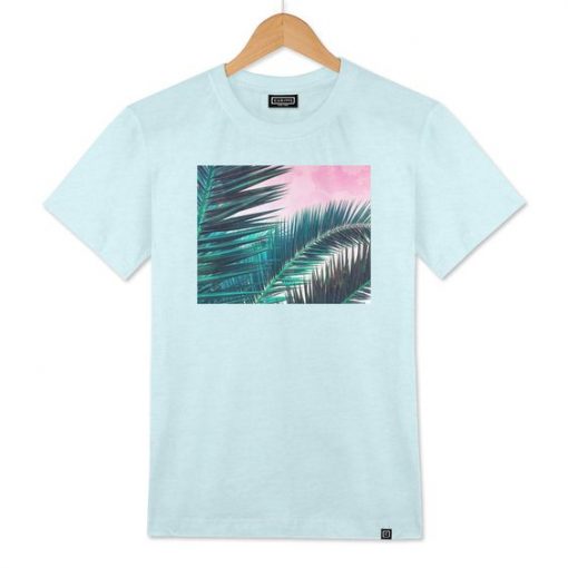 Palm Leaves Tropical T-Shirt EL01