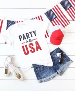 Party In The USA T-Shirt SR01