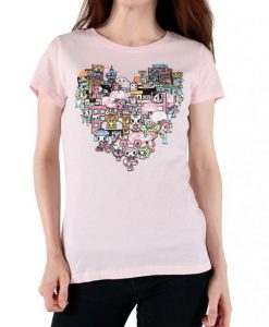 Pretty Harajuku Woman's T-shirt FD01