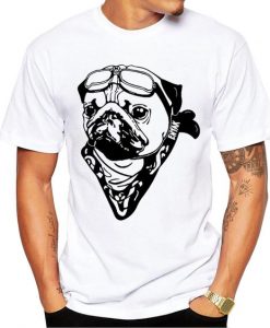 Pug Pilot Men's Tee T- Shirt FD01