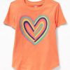 Rainbow Hearts T-shirt ZK01