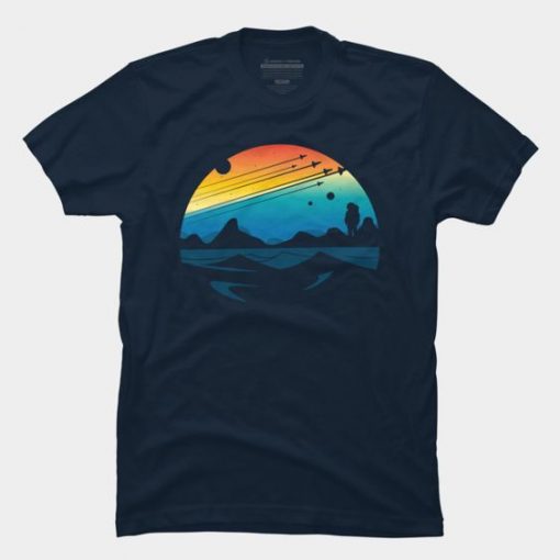 Rainbow Planet T-Shirt AD01