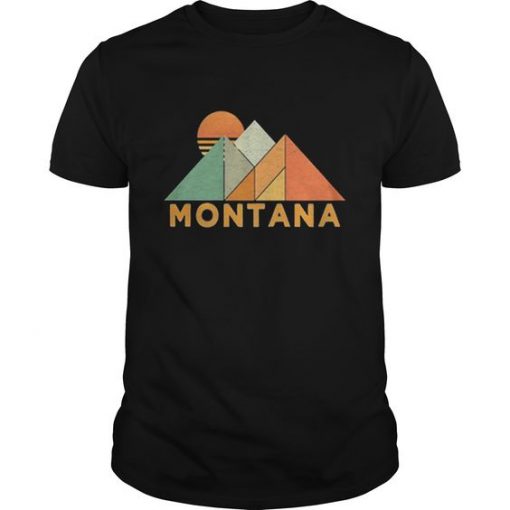 Retro Vintage Montana T Shirt SR01