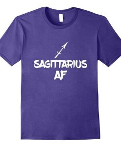 Sagittarius AF Zodiac Horoscope T-Shirt EL01