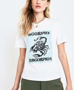 Scorpio Motif T-Shirt EL01