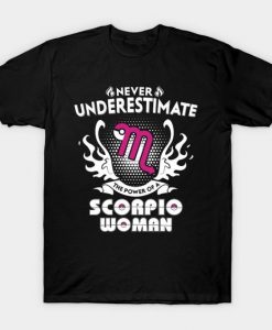 Scorpio Woman T-Shirt EL01