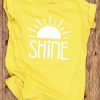 Shine Yellow T-Shirt FD01