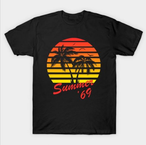 Summer 69 Tropical Sunset T-Shirt EL01