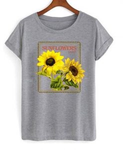 Sun flowers seeds t-shirt FD01