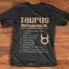 Taurus Horoscope T-Shirt EL01