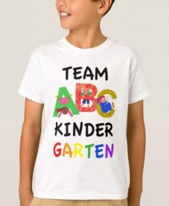 Team Kindergarten ABC T-Shirt SR01