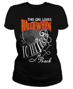 This Girl Love Halloween T-Shirt ZK01