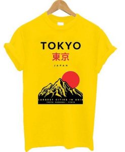 Tokyo Japan Mountain Fuji T-shirt ZK01