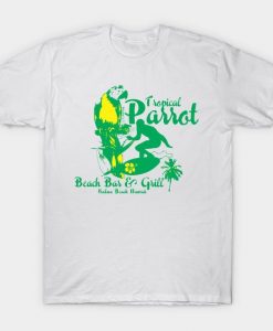 Tropical Parot Summer T-Shirt EL01