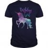 Unicorn Birthday Girl T-Shirt EL01