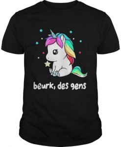 Unicorn beurk des gens T-shirt FD01