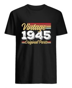Vintage 1945 Original Parts T-Shirt ZK01