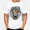 king of lion printed t-shirt DS01