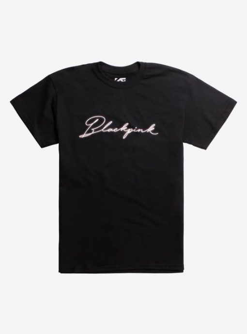 BLACKPINK Neon Logo T-Shirt AD01
