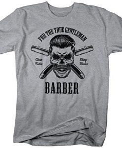 Barber Skull T-Shirt ZK01