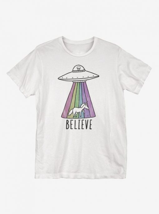 Believe Unicorn Tonal T-Shirt SR01