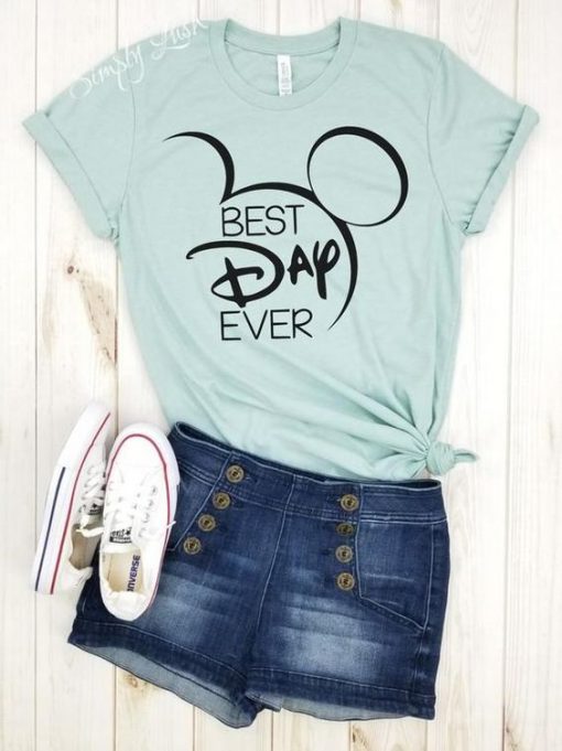 Best day ever Mickey T-shirt FD01