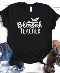 Blessed Teacher T Shirt SR01