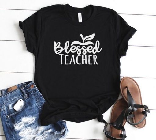 Blessed Teacher T Shirt SR01