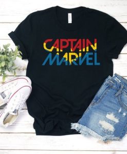 Captain Marvel T Shirt SR01