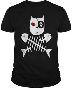 Cat Pirate T-Shirt FR01