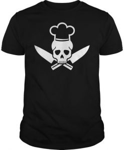 Chef Skull T-shirt ZK01