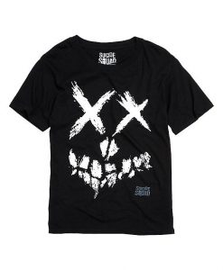 Comics Suicide Squad Skull Logo T-Shirt DS01