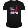 Eat Sleep Spin Toss Repeat Color Guard T-shirt DV01