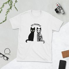 Ew People Cat T Shirt SR01