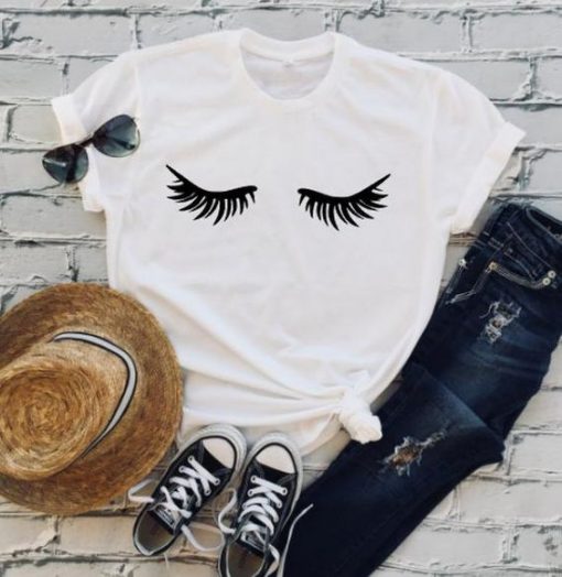 Eyelashes T-shirt SR01