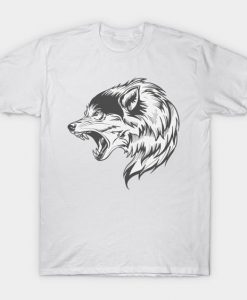 Face Of Wolf T shirt SR01