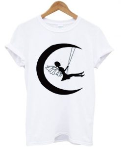 Fairy on moon T-shirt SR01