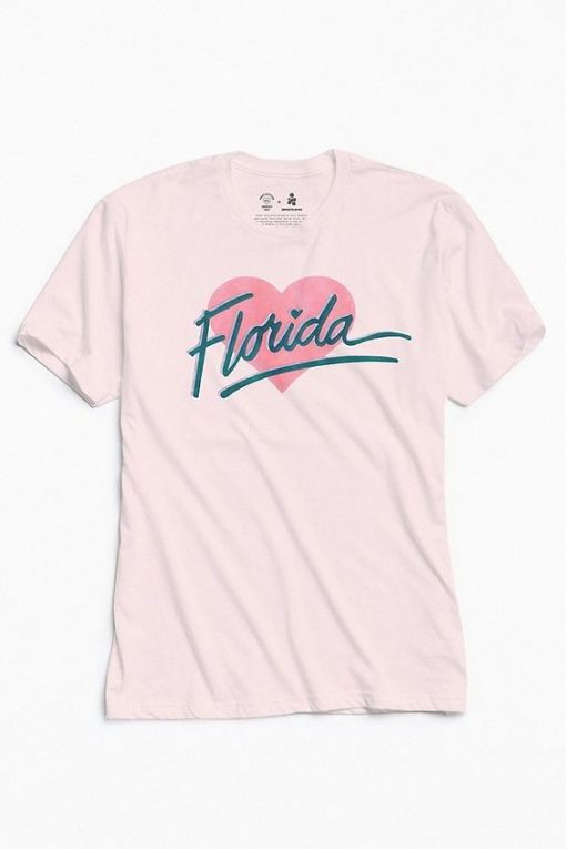 Florida Heart T-shirt ZK01