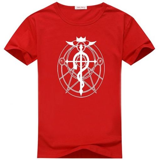 Fullmetal Alchemist Print T-shirt FD01