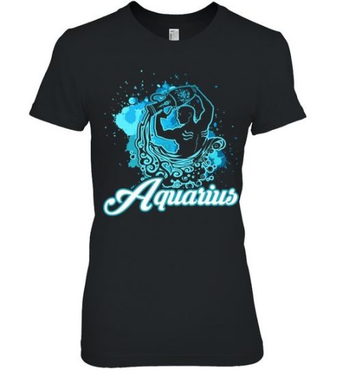 Funny Aquarius Zodiac T Shirt SR01