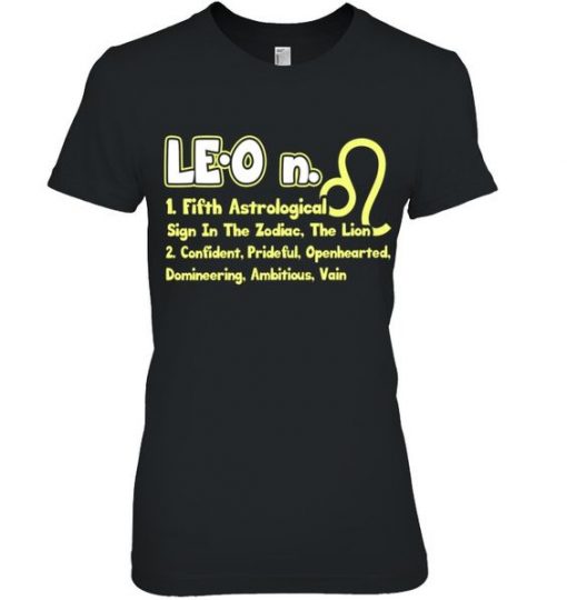 Funny Zodiac Leo T Shirt SR01