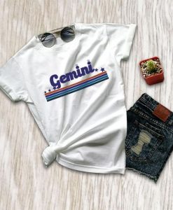 Gemini graphic print T Shirt SR01