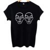 Hipster retro faces t-shirt FD01