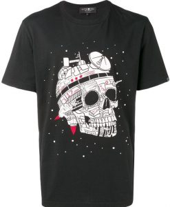 Hydrogen skull print T-shirt KH01