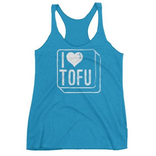 I Love Tofu Tank Top DS01