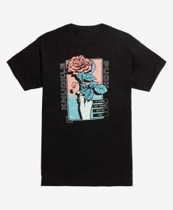 Knuckle Puck Holding Rose T-Shirt AD01